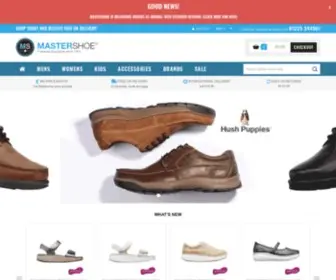 Mastershoe.co.uk(Boots) Screenshot