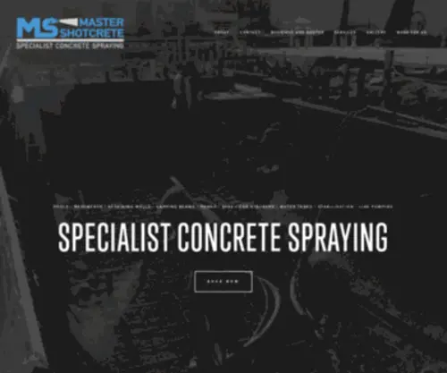 Mastershotcrete.com.au(Master Shotcrete) Screenshot