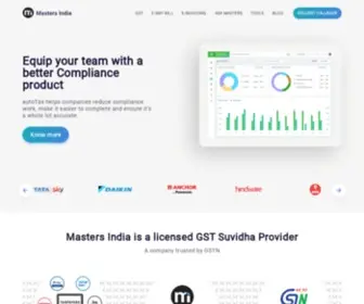 Mastersindia.co(GST Suvidha Provider) Screenshot