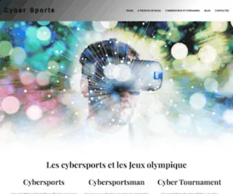 Mastersjeuvideo.org(Les cybersports et les Jeux olympique) Screenshot