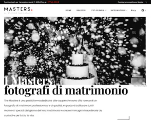 Mastersofitalianweddingphotography.it(Masters of Wedding Photography Italy Italia) Screenshot