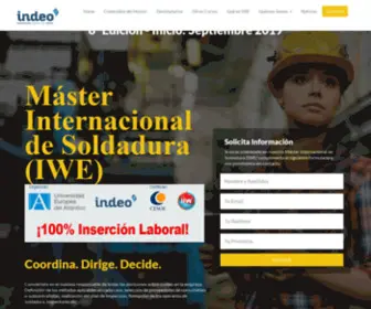 Mastersoldadura.com(Master Soldadura Internacional en Cantabria y Santander) Screenshot