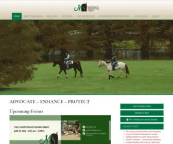 Mastersonequestrian.org(Masterson Equestrian Trust) Screenshot