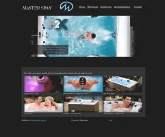 Masterspas.ch(Master Spas) Screenshot