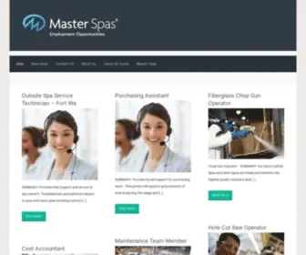 Masterspasjobs.com(Employment Opportunities) Screenshot