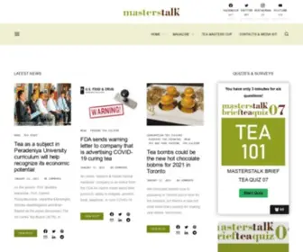 Masterstalk.online(Stories and news about tea) Screenshot