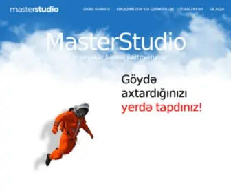 Masterstudio.az(Saytların hazırlanması) Screenshot
