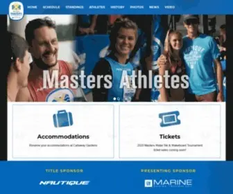 Masterswaterski.com(Masters Water Ski and Wakeboard Tournament presented by Nautique) Screenshot