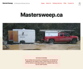 Mastersweep.ca(WETT Inspections and WETT Certified Chimney Sweeps Kelowna) Screenshot