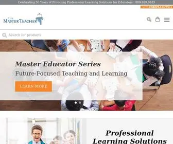 Masterteacher.com(The Master Teacher) Screenshot