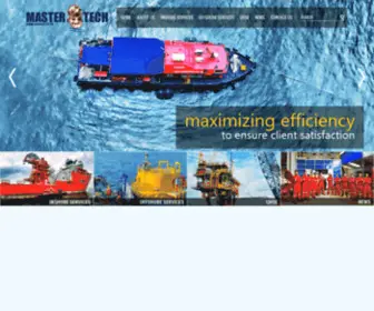 Mastertech.com.sg(Master Tech Diving Services Pte Ltd) Screenshot