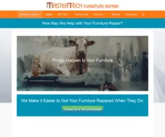 Mastertechfurniture.com(Our Furniture Repair Services) Screenshot