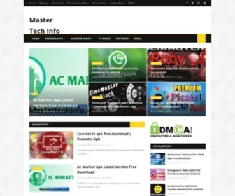 Mastertechinfo.com(Master Tech Info) Screenshot