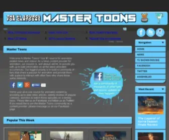 Mastertoons.com(Master Toons) Screenshot