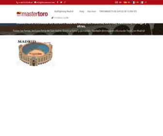 Mastertoro.com(Master Toro) Screenshot