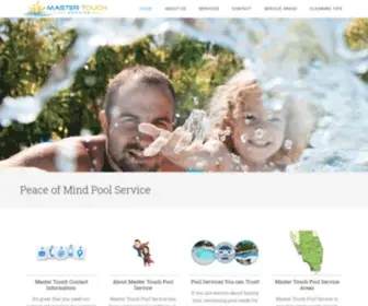 Mastertouchpools.com(Pool Services & Pool Remodeling in Boca Raton) Screenshot