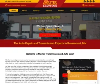 Mastertransmission.com(Mastertransmission) Screenshot