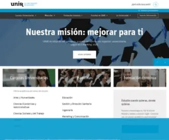 Masterunir.com(UNIR Ecuador) Screenshot