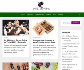 Mastervinho.com.br(Master Vinho) Screenshot