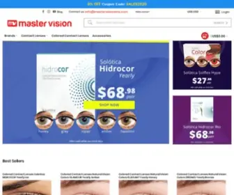 Mastervisionlens.com(Master Vision Lens) Screenshot