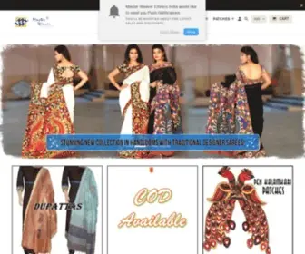 Masterweaverindia.com(IMW Clothing and Crafts) Screenshot