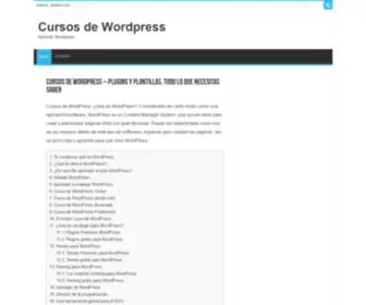 Masterwebseo.org(Cursos de Wordpress) Screenshot