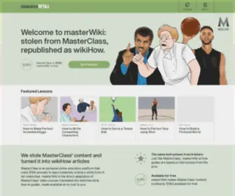 Masterwiki.how(MSCHF) Screenshot