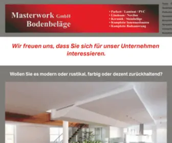 Masterwork-Boden.ch(Masterwork Bodenbelaege) Screenshot