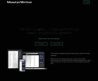 Masterwriter.com(Songwriting) Screenshot