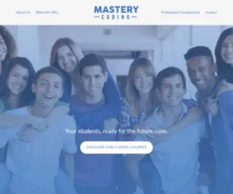 Masterycoding.com(Mastery Coding) Screenshot