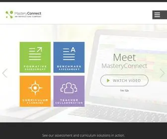 Masteryconnect.com(K12 Student Assessment Management System) Screenshot