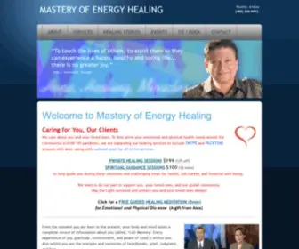 Masteryofenergyhealing.com(Alex Hermosillo) Screenshot