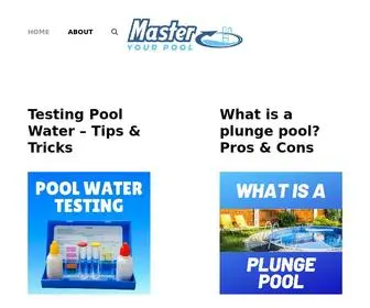 Masteryourpool.com(Master Your Pool) Screenshot