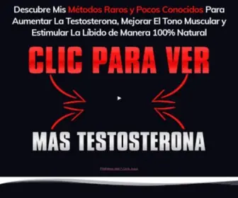 Mastestosterona.com(Mas Testosterona) Screenshot