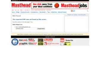 Mastheadonline.com(Masthead Online) Screenshot