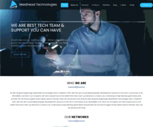 Mastheadtechnologies.com(Masthead Technologies) Screenshot