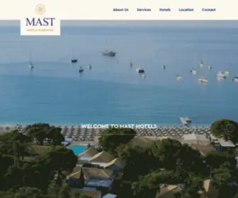 Masthotels.gr(MAST Hotels) Screenshot