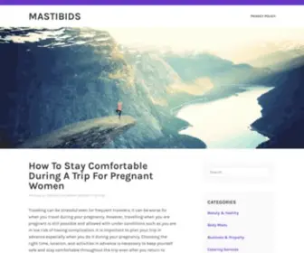 Mastibids.com(Its all about Travelling) Screenshot