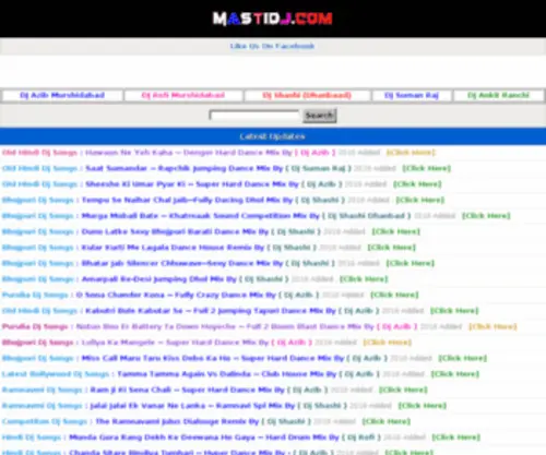 Mastidj.com(Masti Roadshow) Screenshot