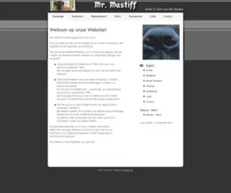 Mastiffs.nl(Mastiffs) Screenshot