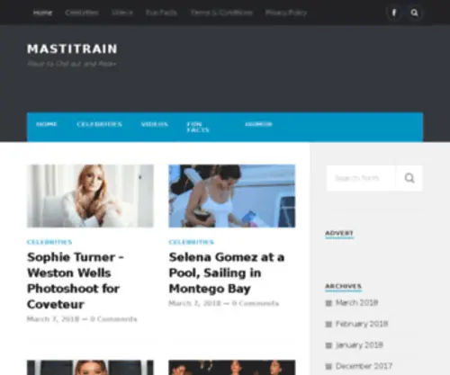 Mastitrain.com(Place for cool tricks) Screenshot