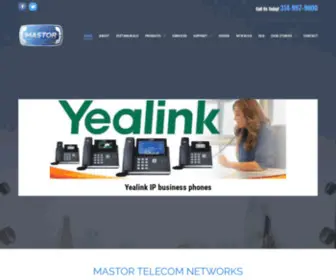 Mastor.com(Telecom Company) Screenshot