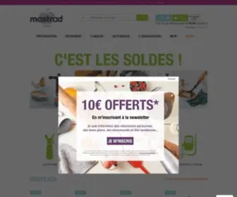 Mastrad.fr(Ustensiles de cuisine innovants) Screenshot