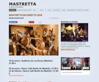 Mastretta.com(¡VIVAN LOS MÚSICOS) Screenshot