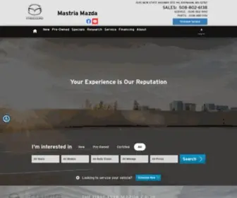 Mastriamazda.com(Mastria Mazda) Screenshot