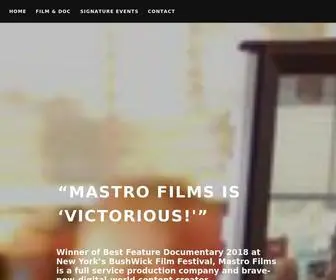 Mastrofilms.com(Mastro Films) Screenshot