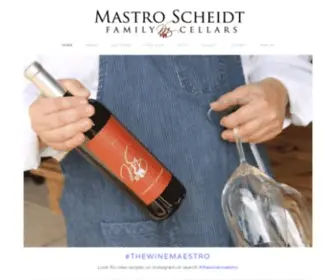 Mastroscheidt.com(Mastro Scheidt Family Cellars) Screenshot