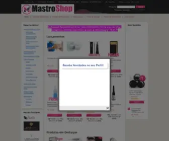 Mastroshop.com.br(Cílios Postiços comprar) Screenshot
