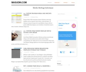 Masudin.com(Media Berbagi Informasi) Screenshot