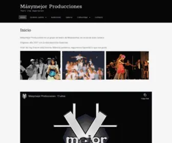 Masymejorpr.com(Masymejor producciones) Screenshot